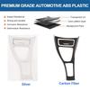 ABS Carbon Fiber Car Center Console Gear Shift Panel Frame Cover Trim For BMW 3 Series E90 E92 E93 2005-2012 LHD Car Accessories