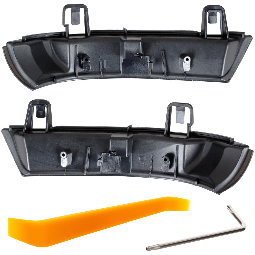 VW Golf IV V VI VII Plus Smoked Dynamic LED Side Indicator, 2 Pcs Set
