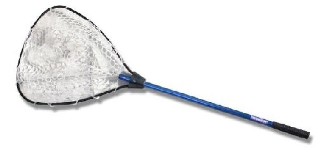 KAHARA JAPAN Tournament Rubber Landing Net Blue Hawaii
