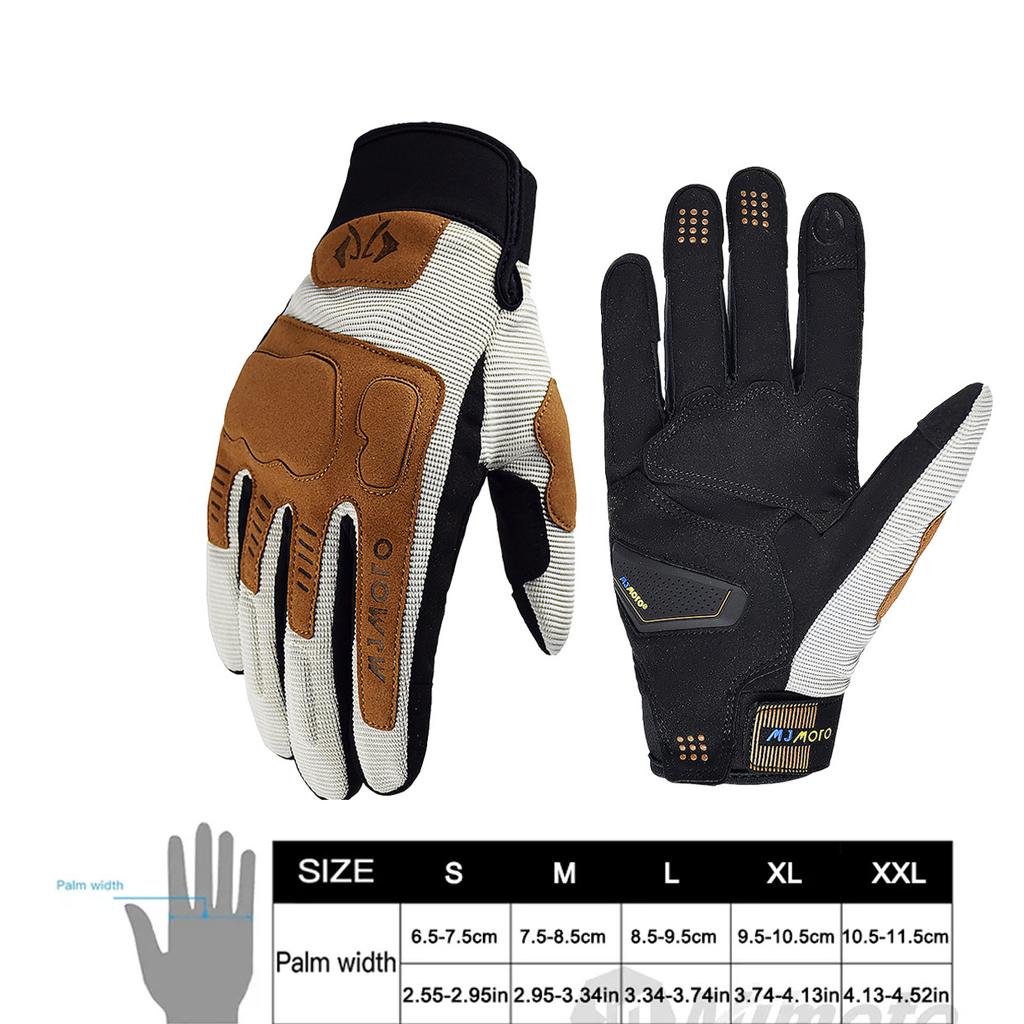 Macaroon Motorcycle Riding Gloves For Autumn As Well As Summer Anti Fall Off-road Racing Men's and Female's Breathable Touch Screen Gl Practical Use