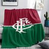 1PC Fluminense Print Flannel Blanket, High quality Comfortable for All Seasons, Home Decor, Warmth and Comfort, Perfect for Christmas Gifts
