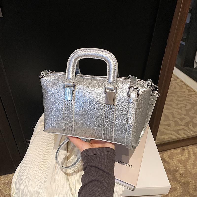 Niche Design Handbag Women's New Textured Small Square Bag Casual Trendy Shoulder Messenger Bag