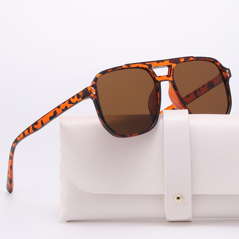 New Men Retro Sunglasses Brand Designer High Quality Plastics Frame Fashion Sun Glasses Protective Driving Eyewear Uv400