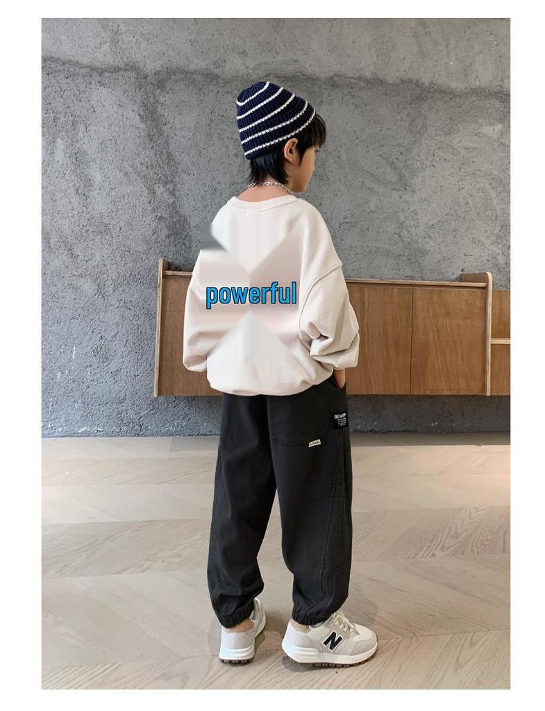 Jungen Frühling & Herbst Freizeit-Jogginghosen - 2025 Kollektion für Mittlere & Große Kinder
