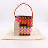 MARNI Pod Woven Bucket Handbag M00332 M00IW One handle Orange / multicolor polypropylene Women Used