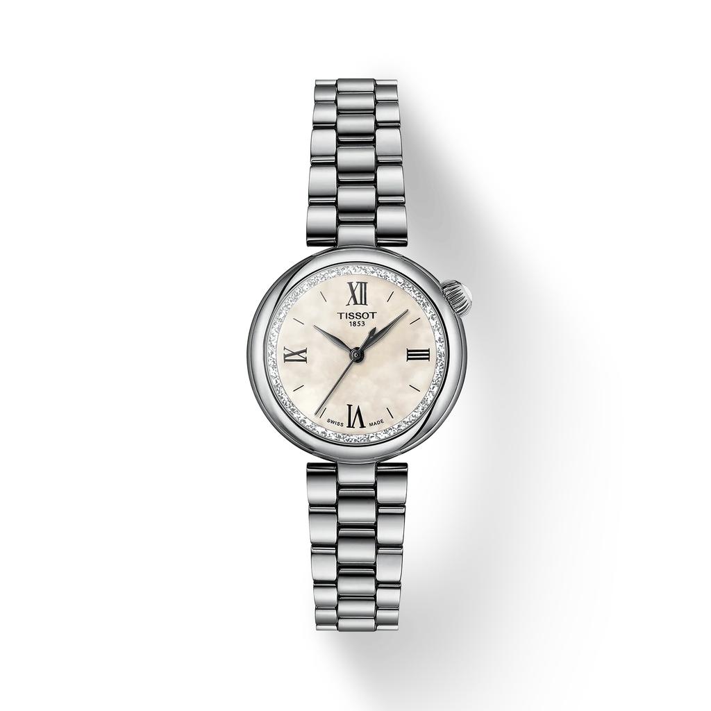Tissot Stainless Steel White Mother of Pearl Dial Men's Fashion Watch T152.010.11.118.00