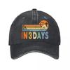 Vintage Christian Days Washed Baseball Cap Outdoor For Womens Unisex FeUnisex