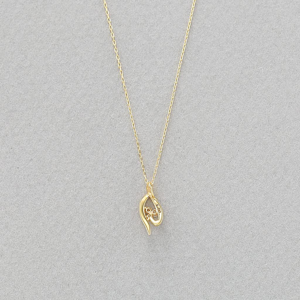 ESTELLE K10 Yellow Gold Diamond Necklace [Bloom] [Estelle] 0442-0399-0020-0000