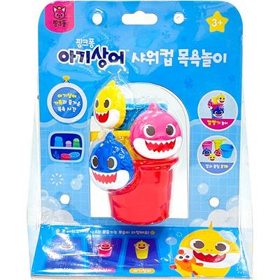 Pinkfong Baby Shark Shower Cup Bath Play Korean Childrens Toys
