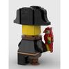 Nuovo Modello di Minifigure Pirata MOC Decorazione per la Casa Blocchi da Costruzione per Bambini e Bambine come Regali per le Feste