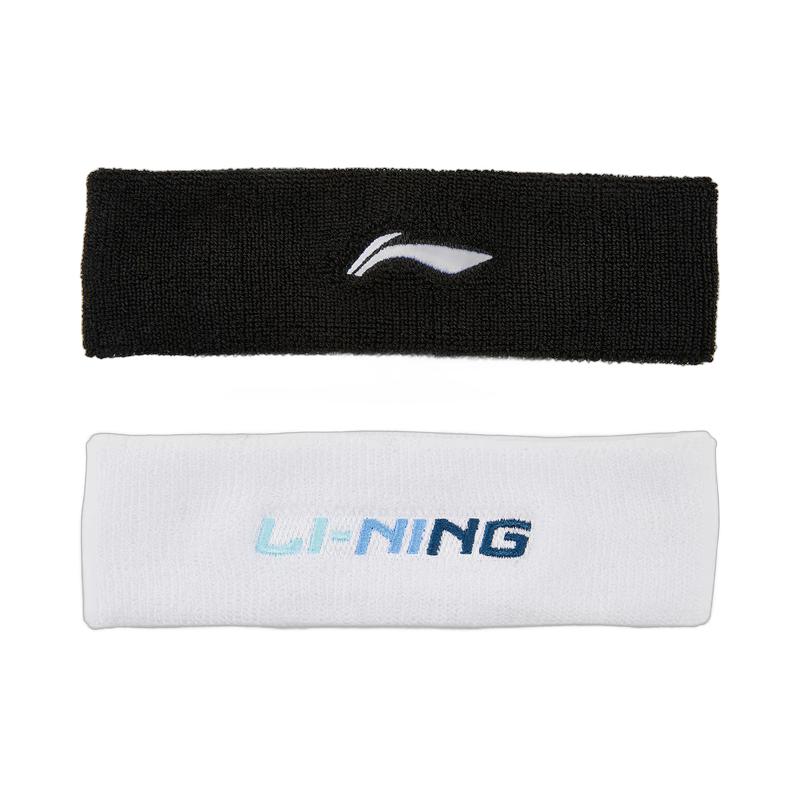 Li-Ning Unisex Sports Headband (2-Pack) One Size
