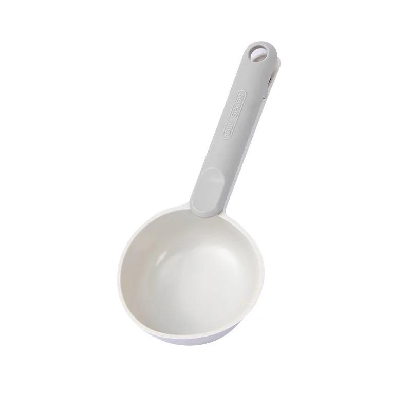 Solid Color Stainless Steel Rice Scoop Universal Non-stick Yellow Copper Coffee Rice Powder Green Storage
