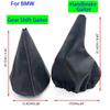 HQ Car Shift Gear Stick Dust-proof Cover for BMW E30 E36 E34 E46 Z3 Manual Models Handbrake Handle Faux Leather Cover