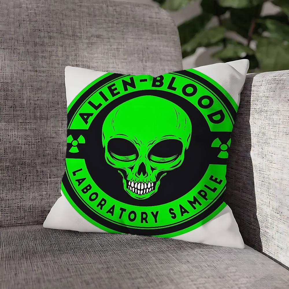 B-Biochemical C-Crisis Symbol Pillow Case For Sofa Decor Car Office Room Printing Cushion Cover Decorations and Protector