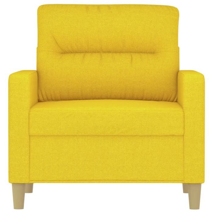 VidaXL Fauteuil, Chaise de Relaxation avec Accoudoirs et Coussin de Dossier, Meuble de Salon Salle de Séjour Intérieur, 359224
