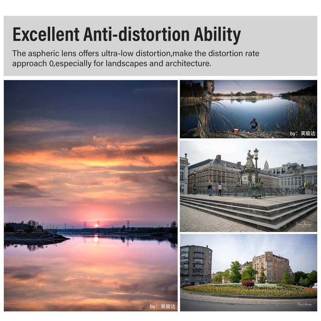 AstrHori 14mm Prime Rock Star f/4.5 Lens, E-Mount, Silver, [2-Year Warranty]