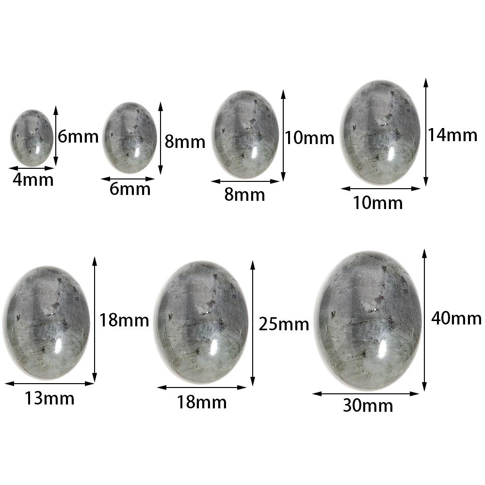 2-10pcs Multisize Natural Stone Cabochons Oval Gemstone Cabochon Cameo For Jewelry Making DIY Charms Necklace Rings Accessories