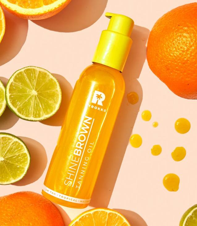 Byrokko Shine Brown Tropical Oil Super fast tanning oil 145ml