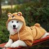 Förtjocknade Varma Husdjurskläder för Medelstora Stora Hundar, Vinterhundkostymer, Valpkläder med Panda- och Tigerdesigner