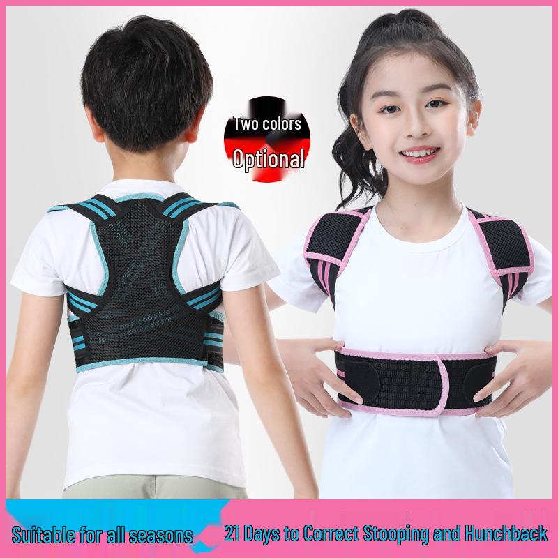 Posture Corrector Belt for Students and Adults - Anti-Choke Back Support for Men, Women, and Children