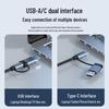 USB-C Hub: 8-in-1 Expansion Dock for Laptops