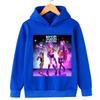 Moletons Blusas com Capuz Meninas Estampa de Desenho Animado Confortável Moletom Infantil Pulôver Casual para Meninas Roupa Esportiva da Moda Roupas Infantis