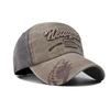 Washed Alphabet New York Embroidered Baseball Cap Vintage Personality Graffiti Shark Cap Men's Cap