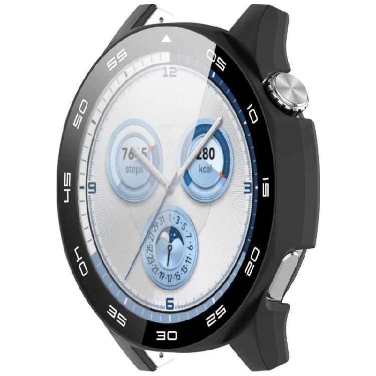 Full Coverage Smartwatch Case Scale Engraves Smartwatch Protections Integrated Screen Protector Suitable for Watch GT5