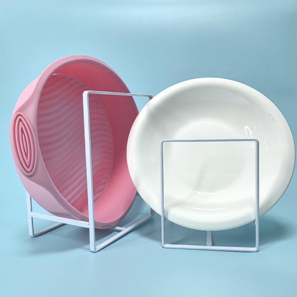 Großer/Kleiner Küchengeschirrständer Vertikale Küchenaufbewahrung Teller Besteck Organizer Abtropfgestell Arbeitsplatte Deko Schrank Tablettständer