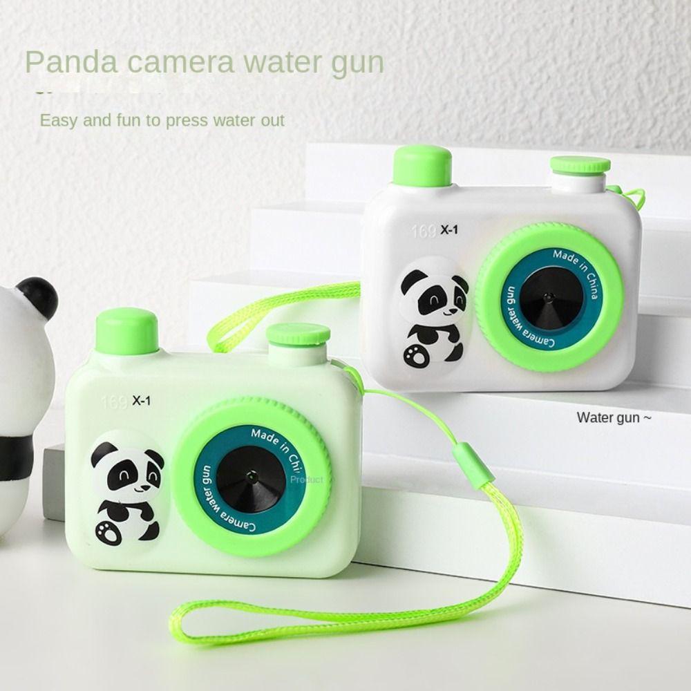 Novelty Camera Water Spray Toy Cartoon Panda Beach Water Sprayer Summer