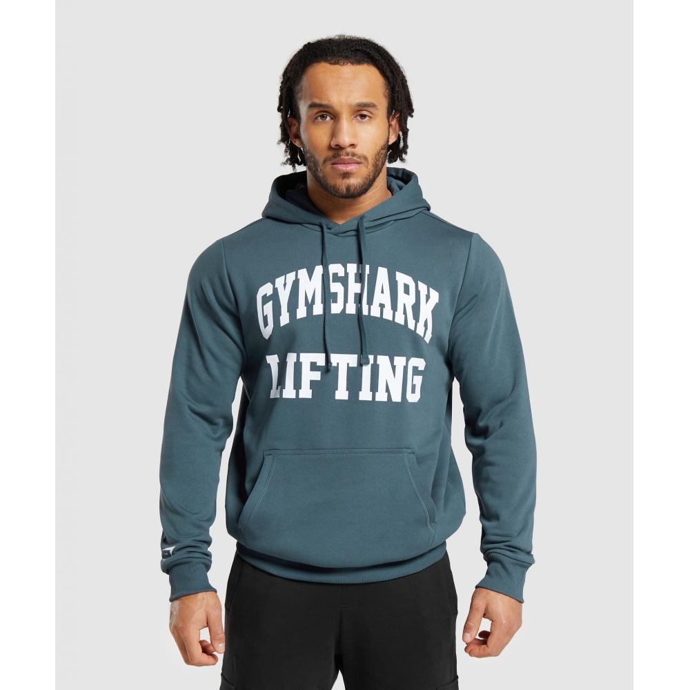 

Толстовка GYMSHARK Lifting Club Титановый синий A5A4E UCMQ XS
