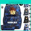 Stylový Roblox Anti-theft USB Nabíjecí Batoh s Odolným Designem a Pouzdrem na Pera