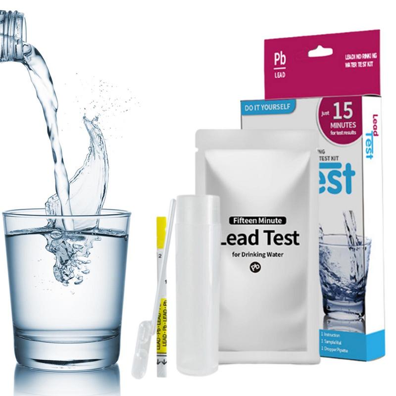 Water Testing Kit for Drinking Water Pool Water Test Lead Test Chlorine PH Hardness Water Quality Test for Tap Water