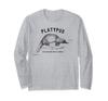 Platypus Swiss Army Knife of Animals Design Funny Gift Long Sleeve - T-Shirt