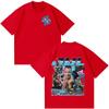 Rapper Jul T-shirt con Stampa Moda Unisex Hip Hop Estiva Cotone Manica Corta Ampia Casual Gotico Punk Donna e Unisex T-shirt