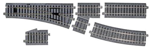 KATO HO Gauge Manual Points R550 Right 2-853 Model Railroad Supplies