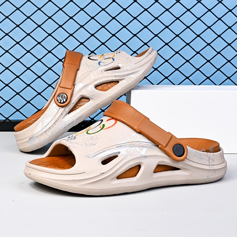 High Quality Mens Hollow Casual Sandals Summer Band Mens EVA Waterproof Shoes Male Outdoor Slippers for Men Comfortable Shoes