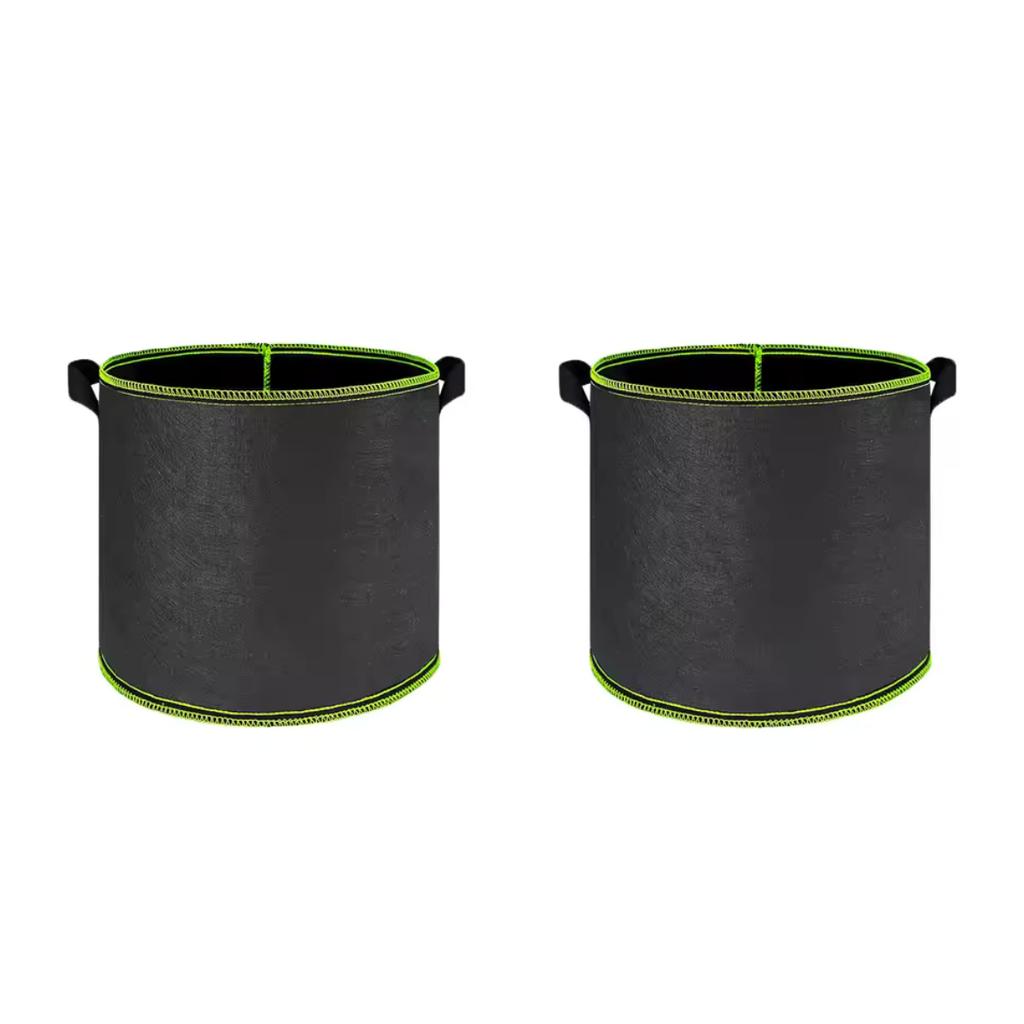Plant Grow Bags 1/2/3/5/7/10/12 Gallons Non-Woven Grow Vegetable Grow Bags with Handles Flower Planting Containers Garden Tools
