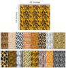 Soimoi 16 Pc Fat Quarter Bundle-  Animals  Print 18"x 22"  DIY Patchwork-  100   Cotton  Pre-Cut Quilting Fabric