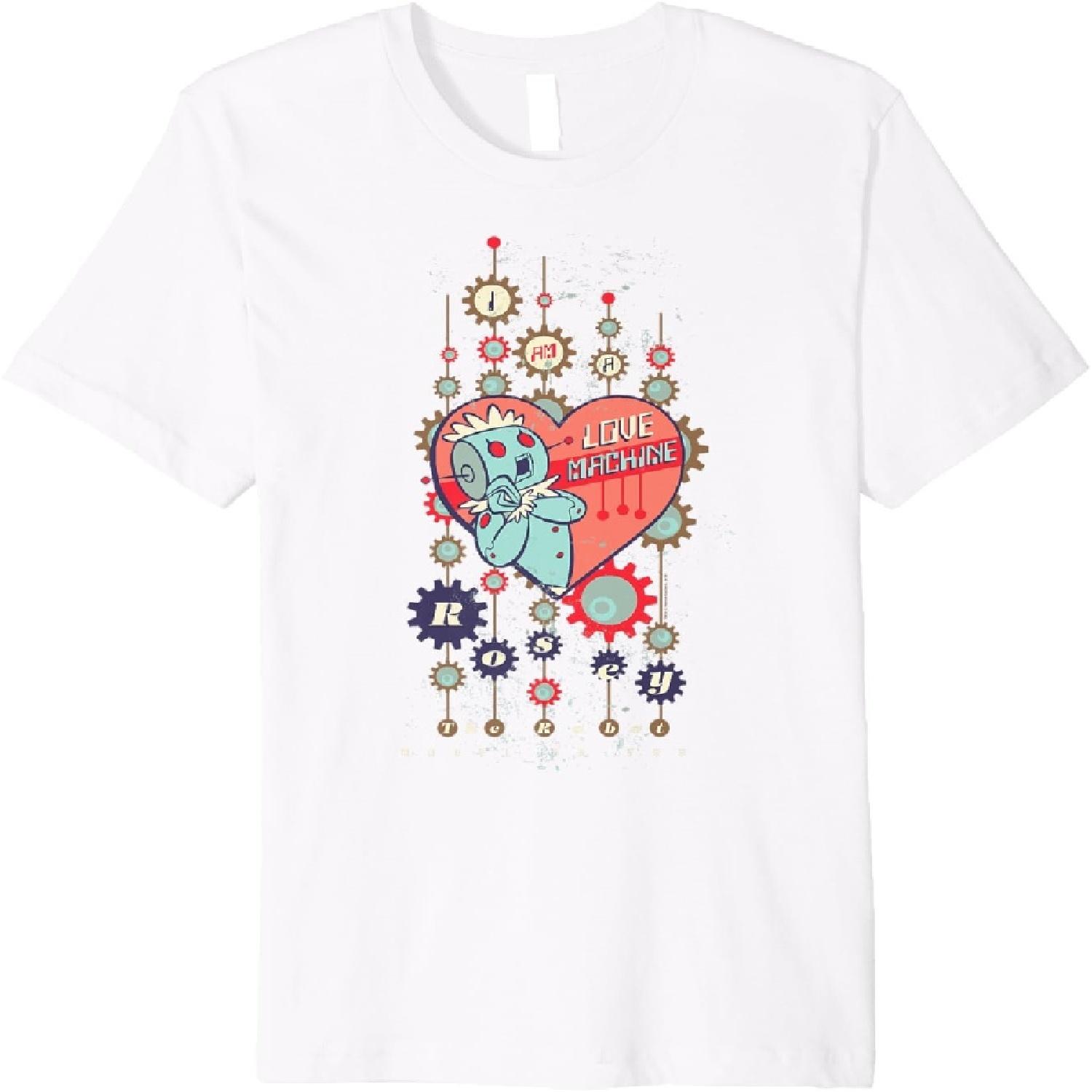 The Jetsons Rosie Love Machine Premium T-Shirt XXXXXL белый