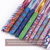 14pc Printed Color Crochet Tool Set, Soft Handle Knitting Needle Kit, Professional Weaving Yarns Craftwork Tool, 2.0mm-10.0mm