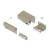 EXTERIOR/INTERIOR DOOR KIT PYRAMID MODEL FOR 2 SP PYRAMID DOORS 30-48mm