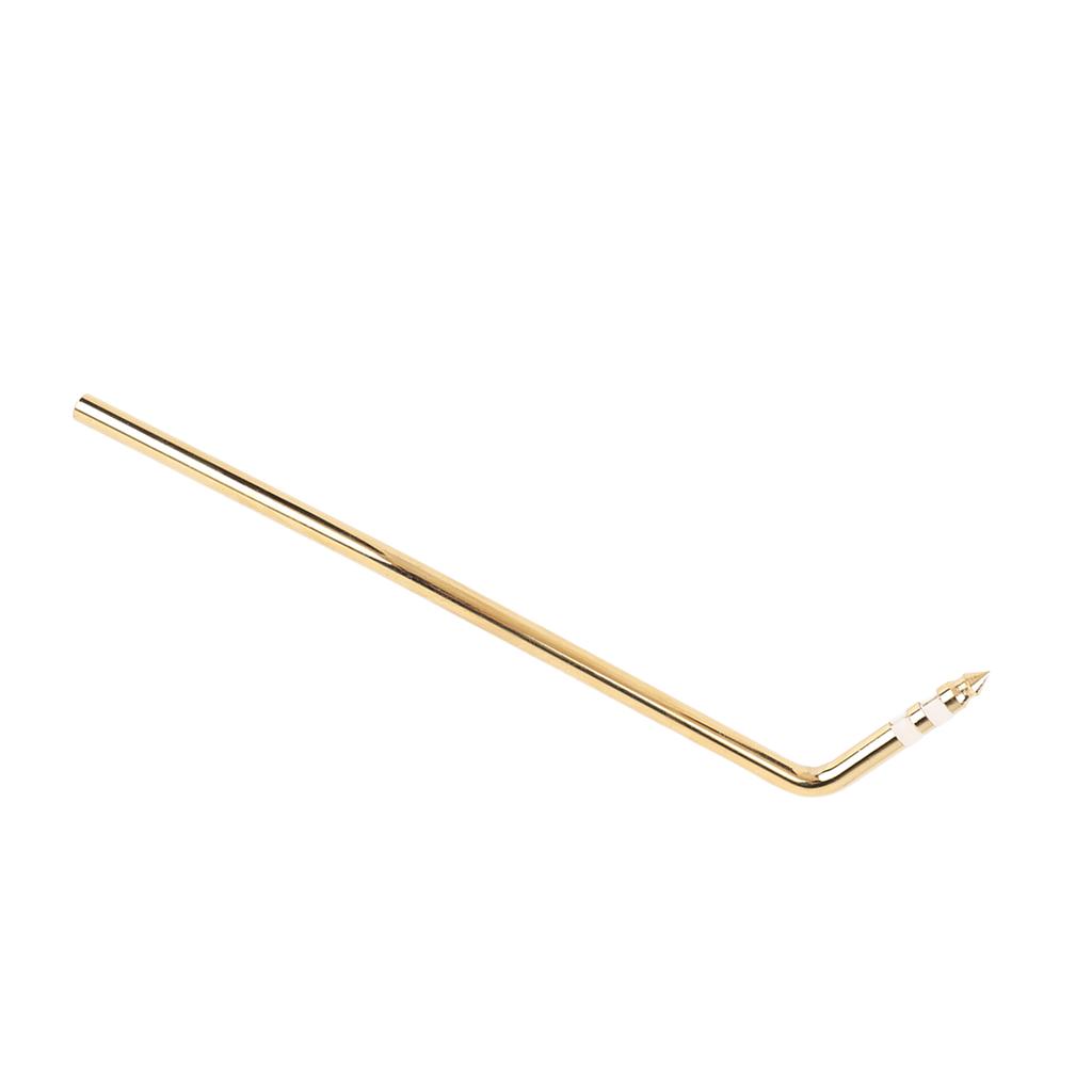 In Line Electric Guitar Tremolo Arm Metal Multifunctional Tremolo Arm Whammy Bar Gold