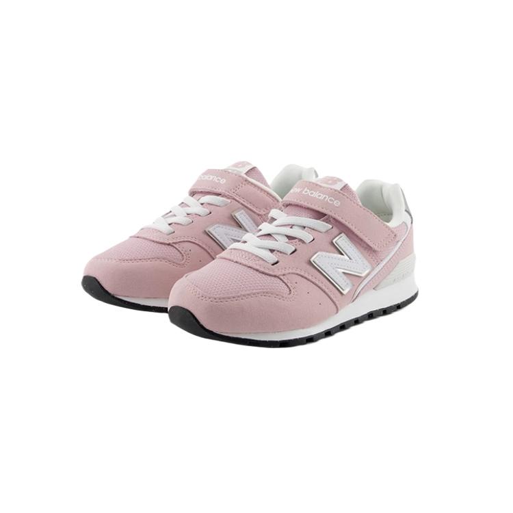 New Balance Nb 996 Fabric Moisture-Wicking Kids Running Shoes Kids Running Shoes Gray Pink YV996TP3