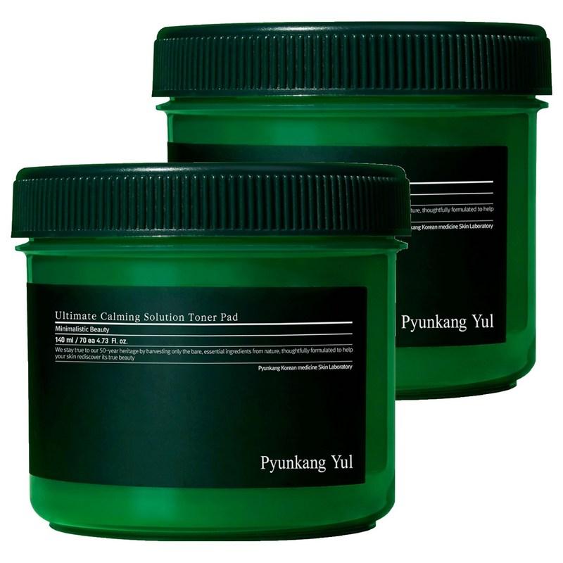 Pyunkang Yul Ultimate Soothing Solution Toner Pads 140ml, 70 Pads, 2 Pcs