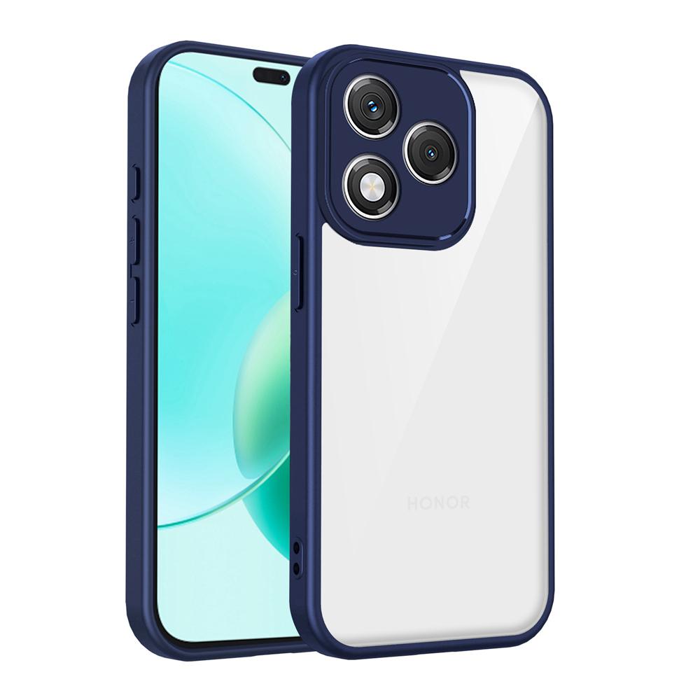 KEYSION Custodia Trasparente per Telefono per HONOR 400 400 Pro 5G Silicone+PC Cover Posteriore Trasparente Antiurto per Huawei Honor 400 Lite