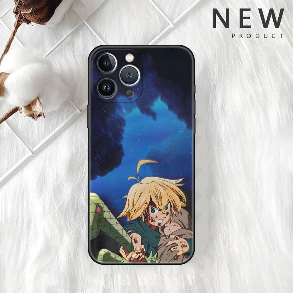 The Seven Deadly Sins Phone Case For iPhone 11 13 Pro Max 12 Mini 7 8 Plus SE 2020 X XS 6 6S 5 5S Soft Funda Silicone Back Cover