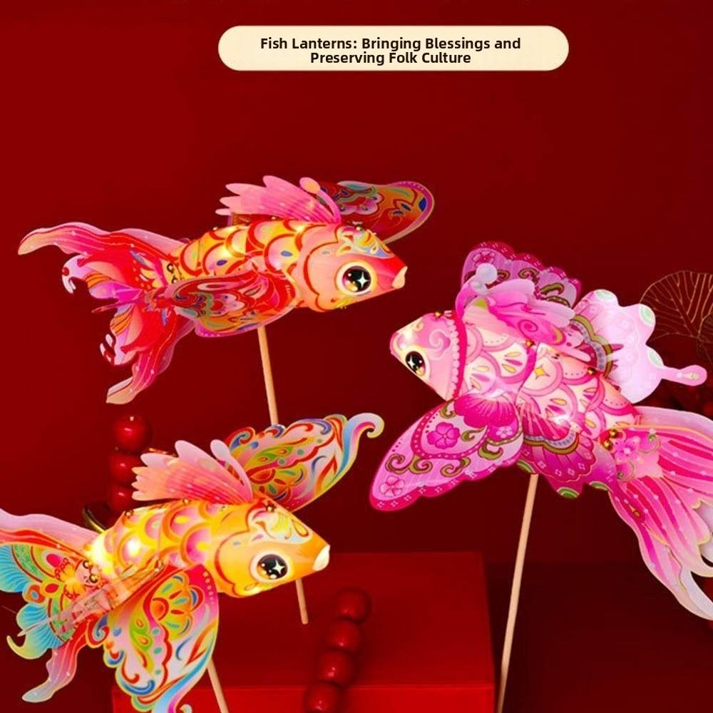 Waterproof Mid-Autumn Festival Lantern Handheld DIY Lantern Materials Hanfu Accessories