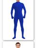 Spider-Man Fluoreszierender Zentai Halbkopf-Bodysuit Jumpsuit für Bühnenauftritt