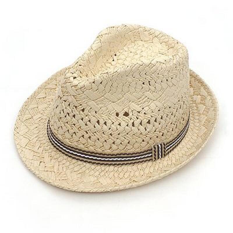 

Straw Fedora S955 - Soft Hat for Men and Women CH1399272 beige